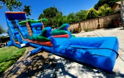 Big Blue Waterslide
