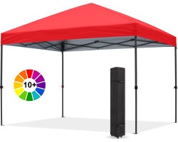 10x10 Tent Pop Up Red